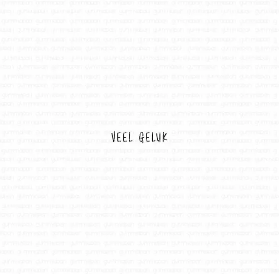 Afbeeldingen van Veel geluk - tekst-stempel - Gummiapan