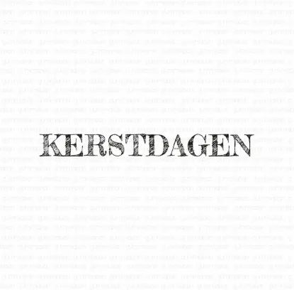 Picture of You're one of a kind - text stamp - Gummiapan