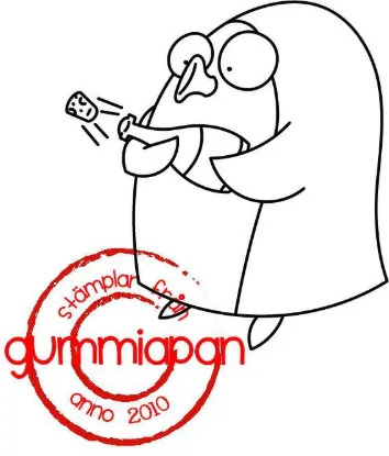 Afbeeldingen van Åkesson -stempel met stans - Gummiapan