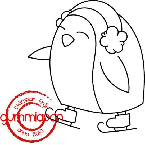 Afbeeldingen van Gustafson -stempel met stans - Gummiapan