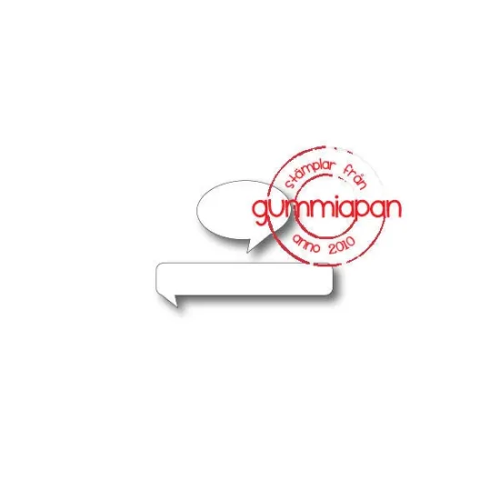 Afbeeldingen van Tekstballonnen - stansen