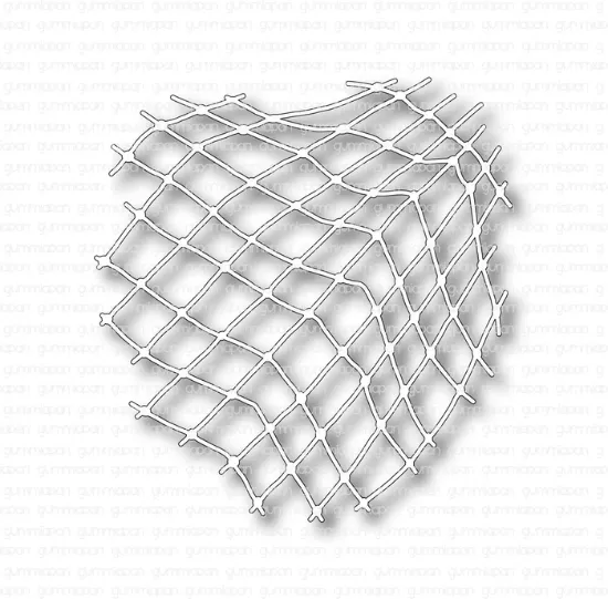 Afbeeldingen van Visnet - stansen - Gummiapan