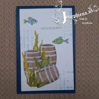 Afbeeldingen van Zeewier - stansen - Gummiapan