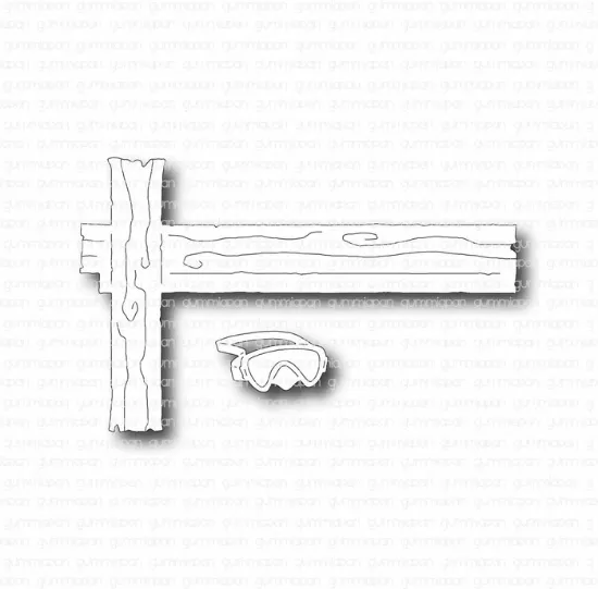 Picture of Steiger & duikbril - stansen - Gummiapan