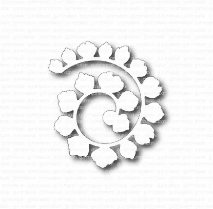 Afbeeldingen van Wervelende Bloem Mod.3 - stansen - Gummiapan