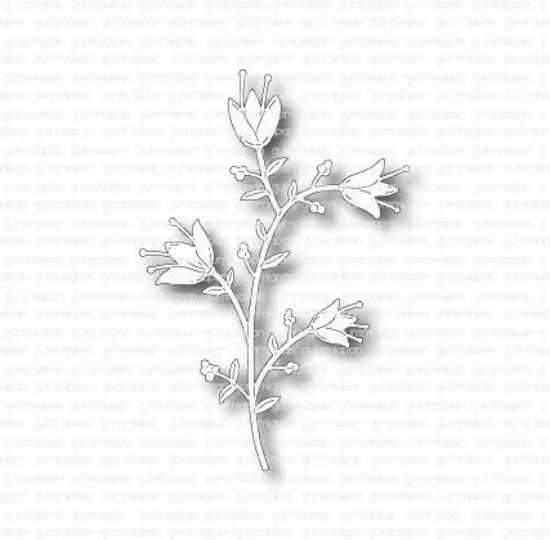 Picture of Bloem takje - stans - Gummiapan - D230217