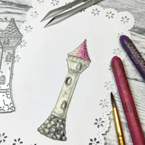 Afbeeldingen van Toren - stans - Gummiapan - D240106