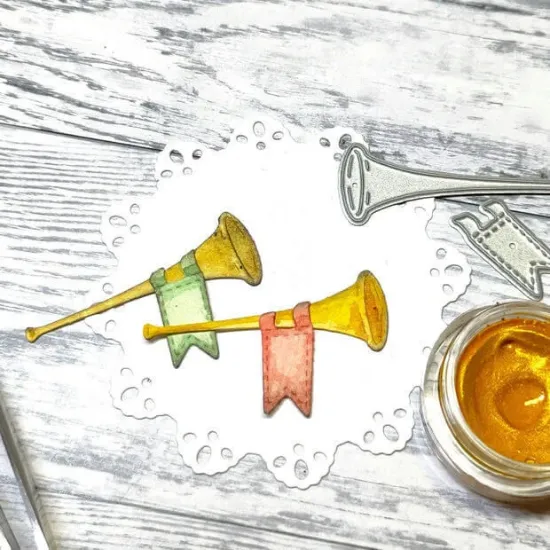 Picture of Fanfaretrompet - stans - Gummiapan - D240108