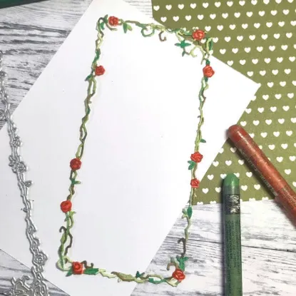 Afbeeldingen van GA SlimLine Doornroosje - stans - Gummiapan - D240144