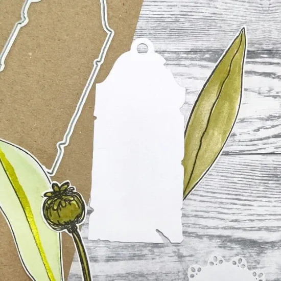 Afbeeldingen van Versleten tag - stans - Gummiapan - D240149