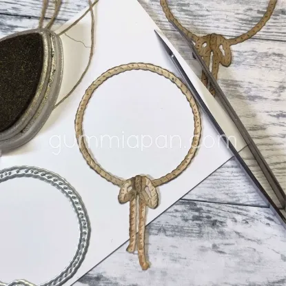 Afbeeldingen van Touwcirkel - stans - Gummiapan - D240328