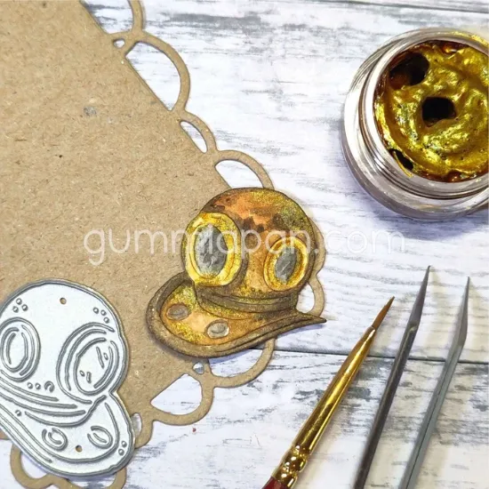 Picture of Duikhelm - stans - Gummiapan - D240332