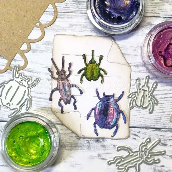 Afbeeldingen van Kevers - stans - Gummiapan - D240336