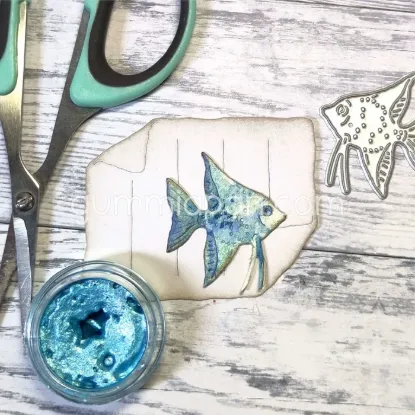 Afbeeldingen van Vis - stans - Gummiapan - D240337