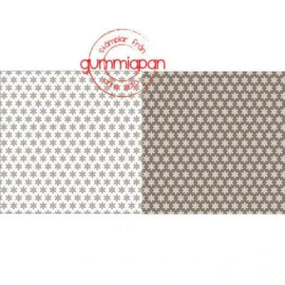 Afbeeldingen van Sneeuwvlokken donker amandel - papier