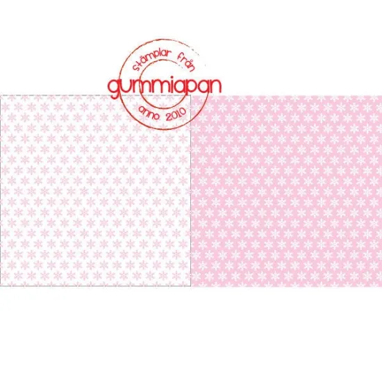 Afbeeldingen van Sneeuwvlokken rose - papier