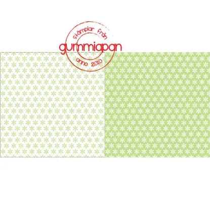 Afbeeldingen van Sneeuwvlokken limoen groen - papier