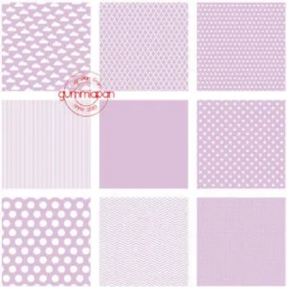 Afbeeldingen van Licht paars serie - papier