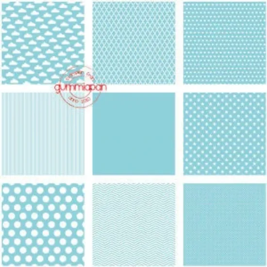 Picture of Turquoise serie - papier