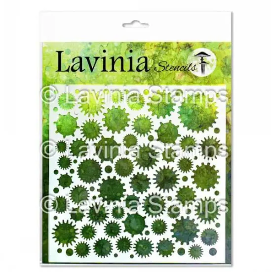 Afbeeldingen van Cogs  – Lavinia Stencils - ST038