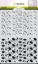 Afbeeldingen van CraftEmotions Stencil Duo Colour patroon Nr.9 - 185070/1909
