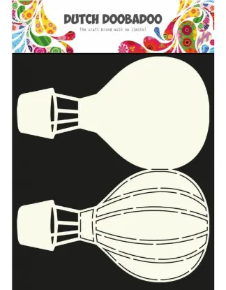 Afbeeldingen van Dutch Doobadoo Fold Card Art A4 Airballoon - 470.713.630