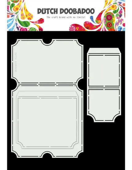 Afbeeldingen van Dutch Doobadoo Card Art A4 Tickets - 470.713.749