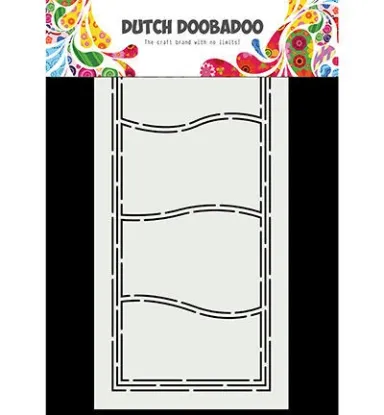 Afbeeldingen van Dutch Doobadoo Card Art Slimline Waves - 470.713.860