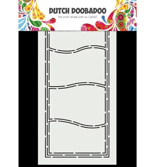 Afbeeldingen van Dutch Doobadoo Card Art Slimline Waves - 470.713.860