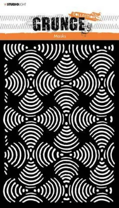 Afbeeldingen van Studio Light Mask Stencil A5 Grunge Collection nr.53 - MASKSL53