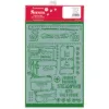 Afbeeldingen van Stamperia Stencil A4 Lady Vagabond Luggage - KSG455