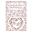 Afbeeldingen van Stamperia Stencil A4 Provence Home is Where the Hearting - KSG490
