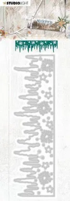 Afbeeldingen van Studio Light Embossing Die Cut Stencil Winter Charm nr.328