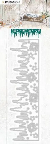 Afbeeldingen van Studio Light Embossing Die Cut Stencil Winter Charm nr.328