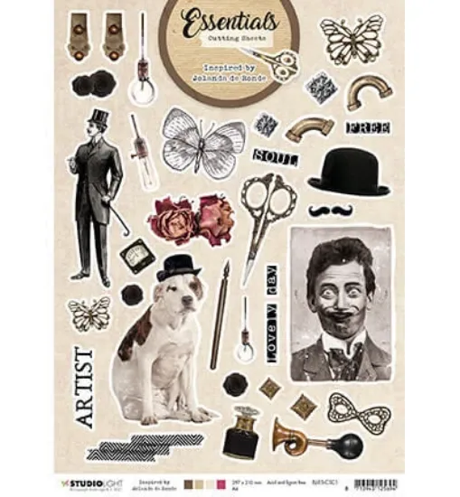 Afbeeldingen van Cutting Sheet Essentials By Jolanda de Ronde nr.1