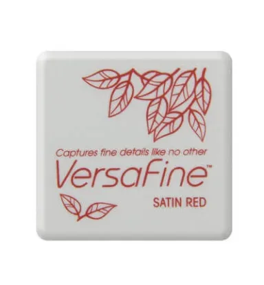 Afbeeldingen van Tsukineko VersaFine Small Inkpads Satin Red