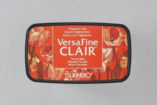 Afbeeldingen van Versafine Clair inktkussen Vivid Tulip Red VF-CLA-702