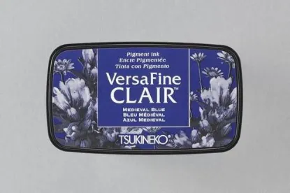Afbeeldingen van Versafine Clair inktkussen Dark Medieval blue VF-CLA-651