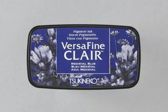 Afbeeldingen van Versafine Clair inktkussen Dark Medieval blue VF-CLA-651