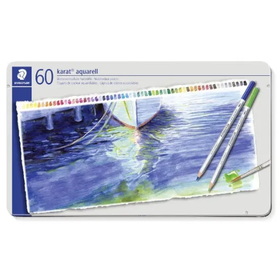 Afbeeldingen van Staedtler Karat aquarell kleurpotloden - set 60 st 125 M60