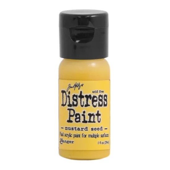 Picture of Tim Holtz Distress Flip Top Paint Mustard Seed - TDF53125