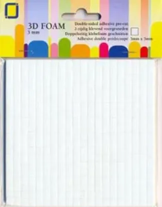 Afbeeldingen van JeJe Foam dots 3 X 5 x 5 mm 3.3103