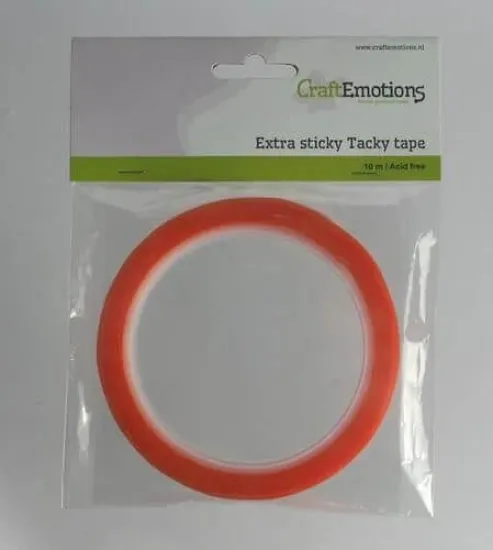 Afbeeldingen van CraftEmotions Extra sticky tape 9 mm