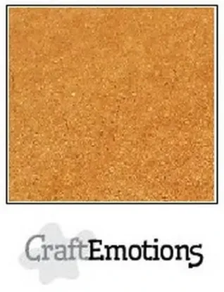Afbeeldingen van CraftEmotions karton kraft bruin A4 220GR
