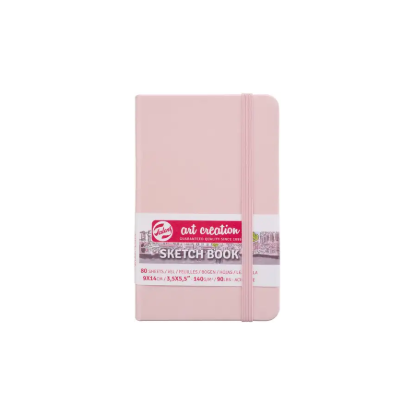 Afbeeldingen van Talens Art Creation Schetsboek 9x14 cm - Pink