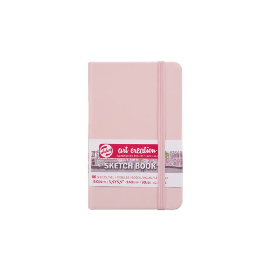 Afbeeldingen van Talens Art Creation Schetsboek 9x14 cm - Pink