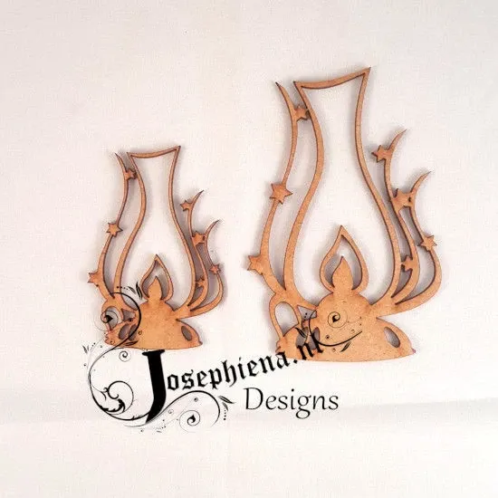 Picture of Oil lamp - MDF