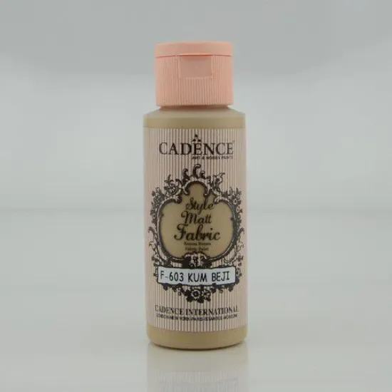 Afbeeldingen van 603 Sand Beıge Matt Fabrıc Paınts - Cadence