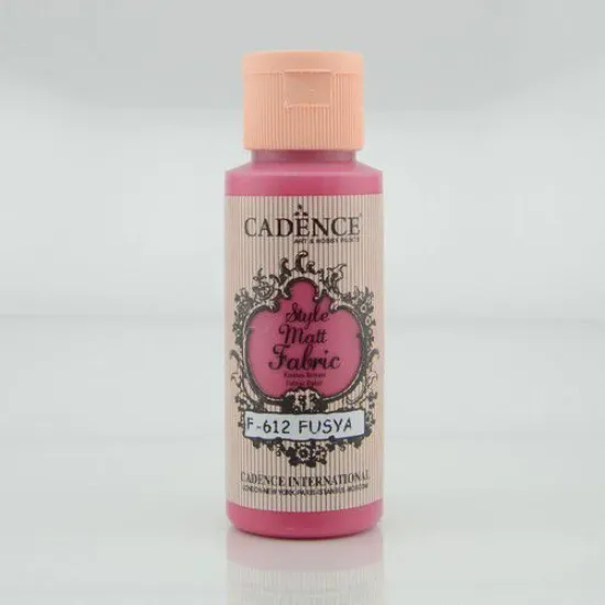Afbeeldingen van 612 Fuchsıa Matt Fabrıc Paınts - Cadence