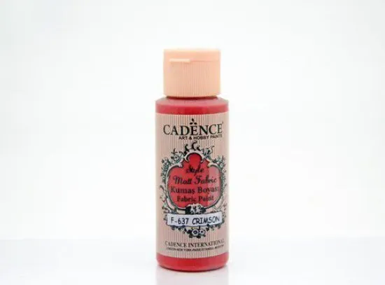 Afbeeldingen van 637 Crimson Matt Fabrıc Paınts - Cadence